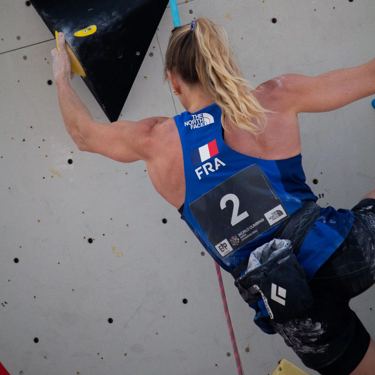 Manon Hily escalade chamonix 2026 coupe du monde