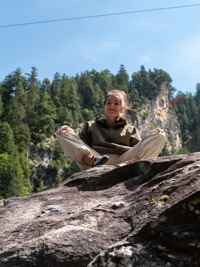 Coraline ribeil team CRUX escalade coach paris