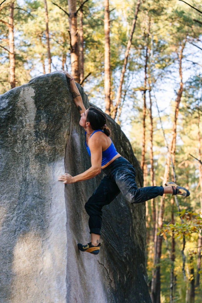 Coraline ribeil team CRUX escalade coach paris