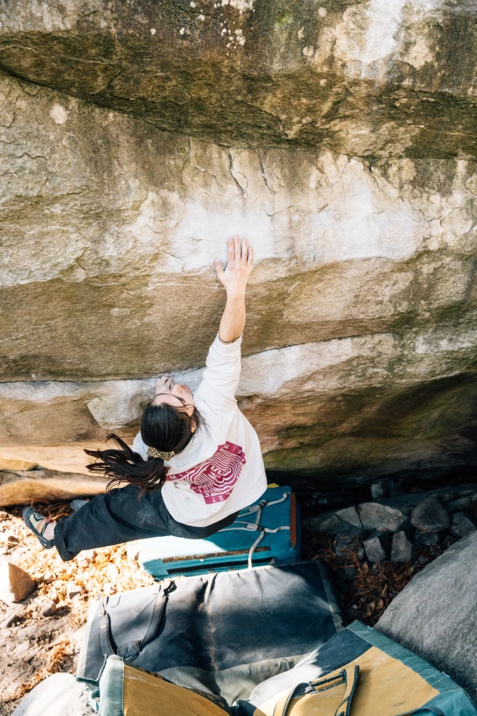 Coraline ribeil team CRUX escalade coach paris