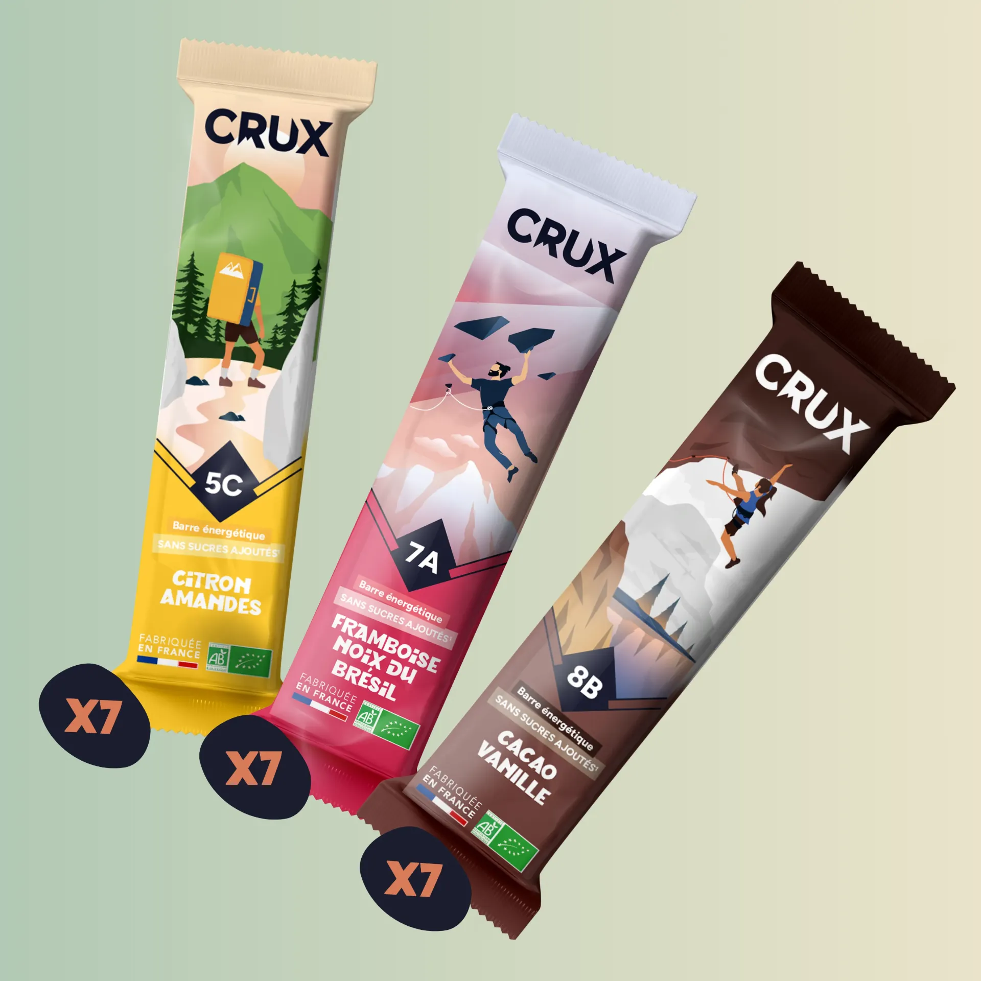 Pack découverte barres énergétique bio