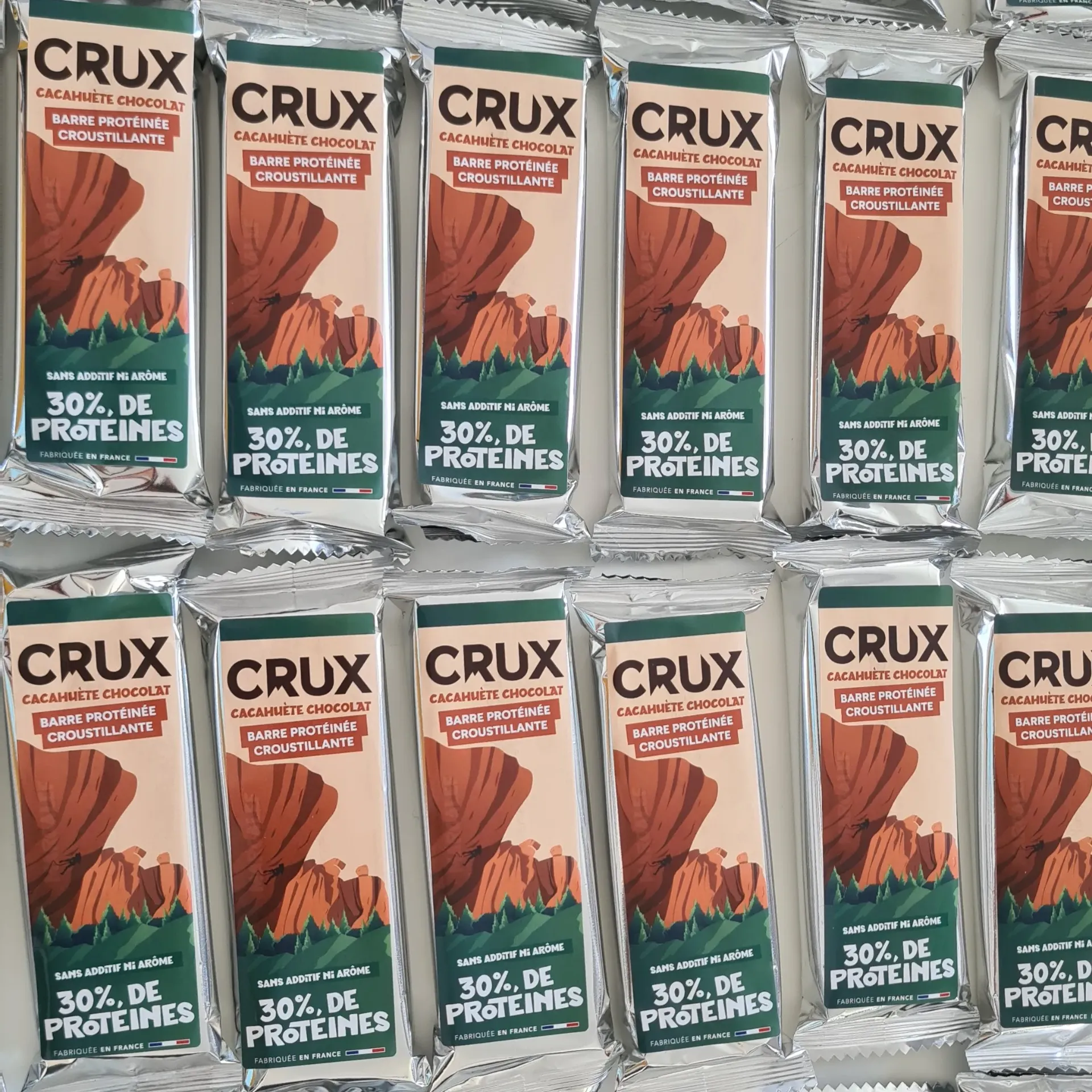 Barre protéinée Cacahuète Chocolat "Prototype" sans additif